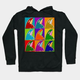 Killer Whale Pop Art Colorful Bright Best Selling Unique Gift Animal Orca Lovers Hoodie